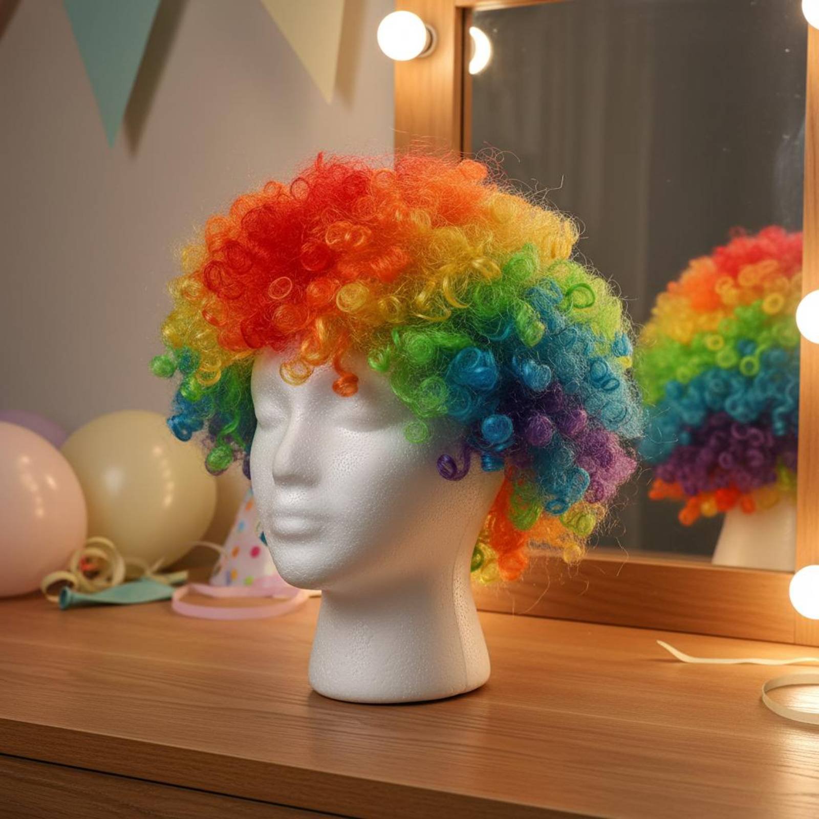 Clown Costume Set Funny Party  - Easy Cosplay Prop ulasan dan harga