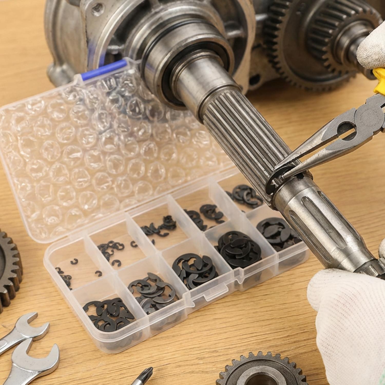 120pcs Set M1.5-M10 Black E Cl - Snap Fastener Set ulasan dan harga