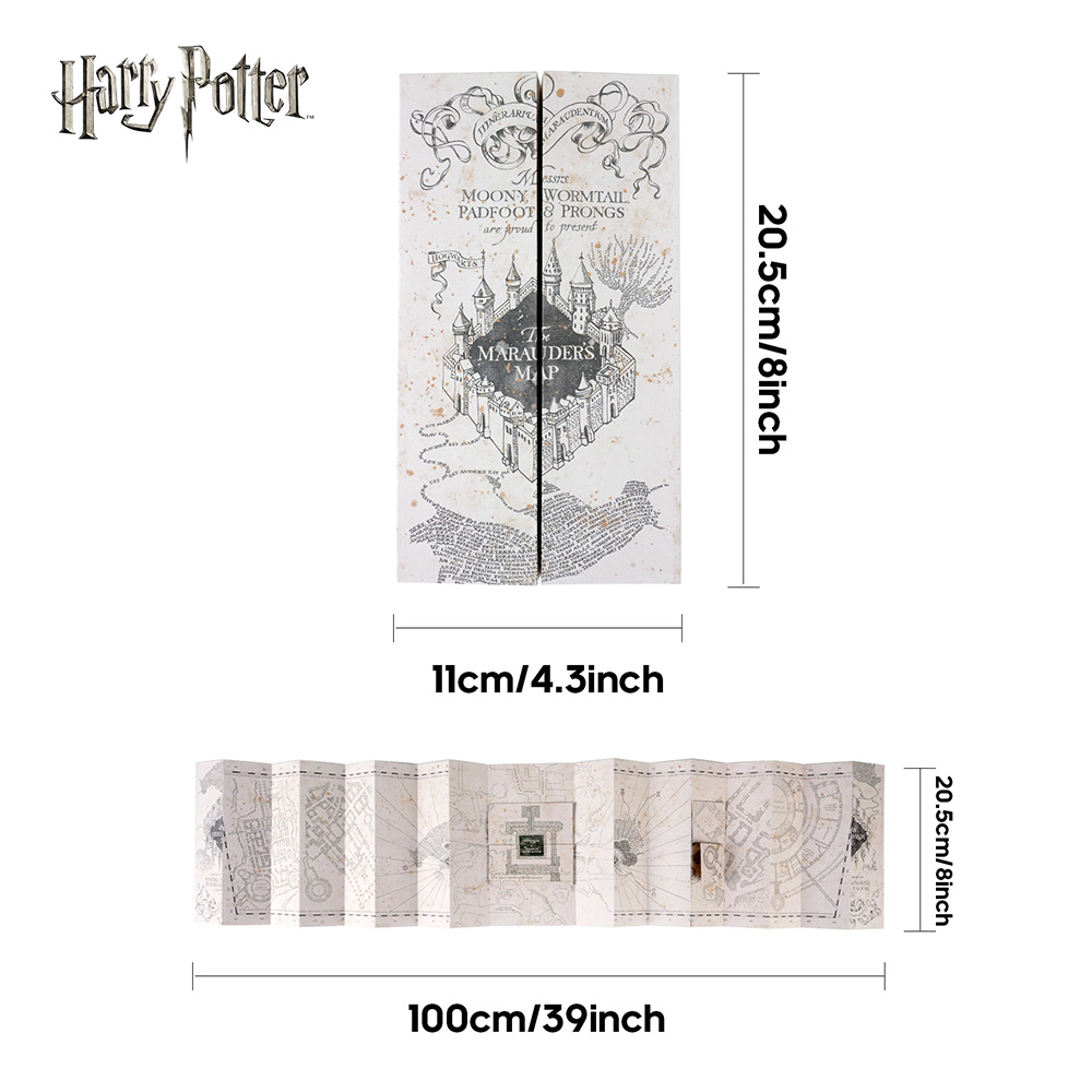 1PC Map Of The Marauder's Scho - Cosplay Prop ulasan dan harga