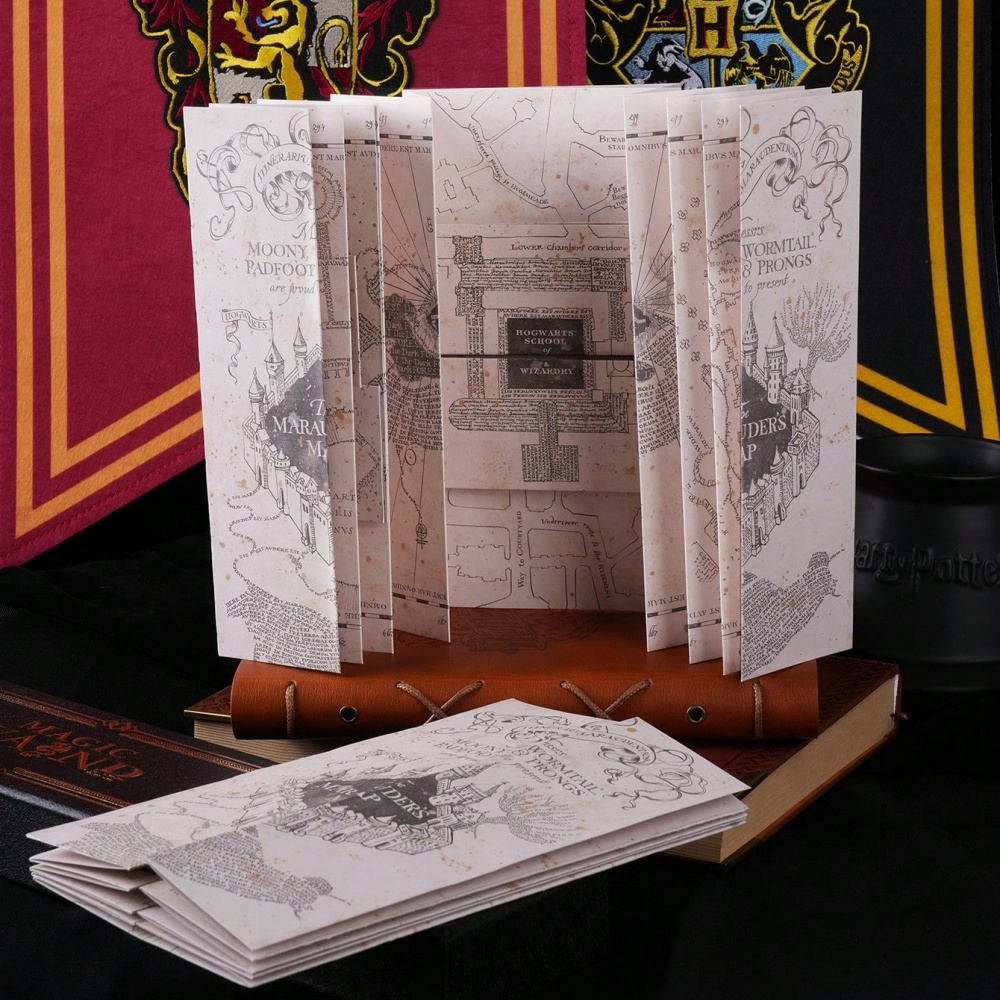 1PC Map Of The Marauder's Scho - Cosplay Prop ulasan dan harga