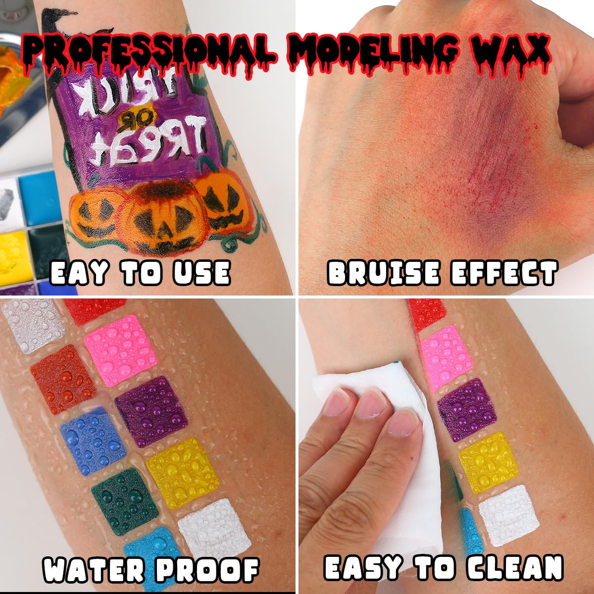 Bowitzki SFX Face Body Paint , - Body Paint Sfx ulasan dan harga