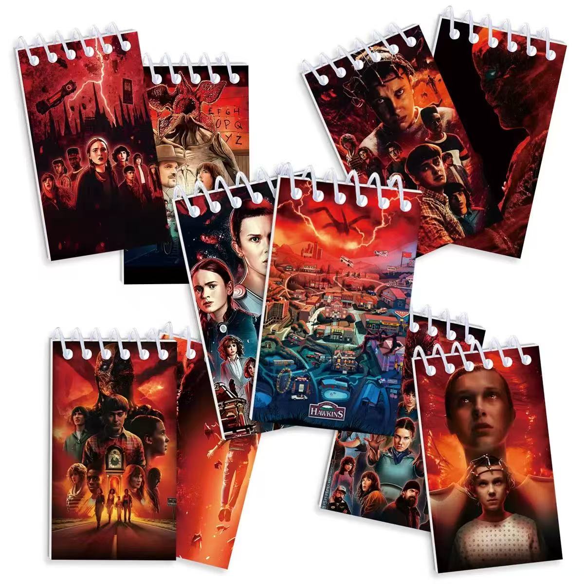 2026 10pcs r Mini Notebook Set - Cosplay Prop Book ulasan dan harga