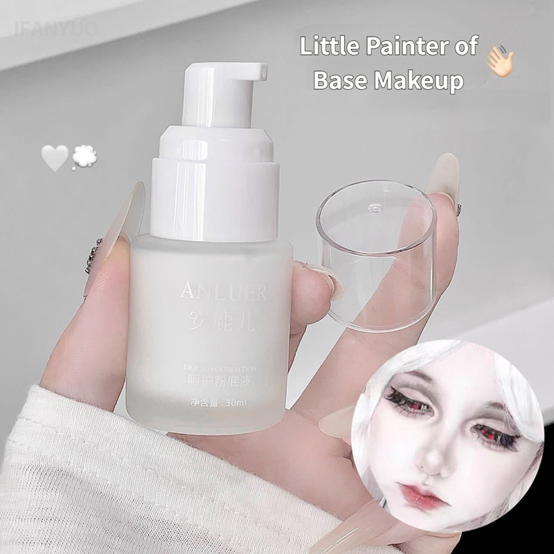 Matte White Liquid Foundation  - Cosplay Prop Primer ulasan dan harga